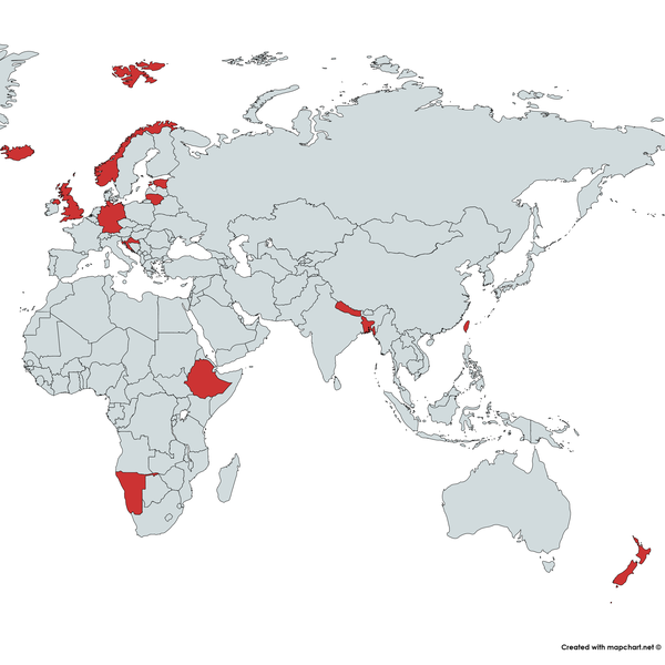 Countries Where Women Are in Charge
