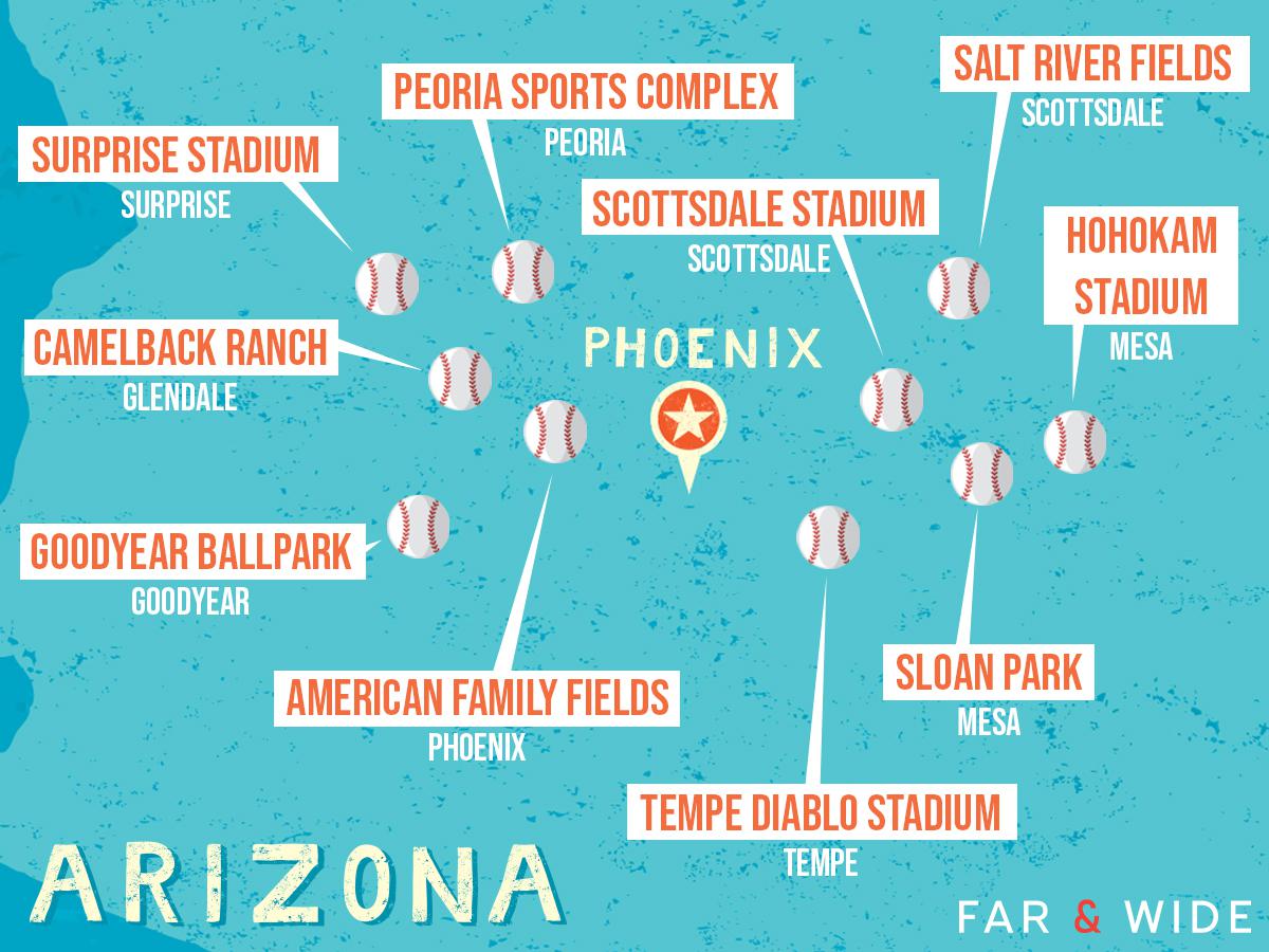 Cactus League guide: Map, stadiums and food for 2019 spring training