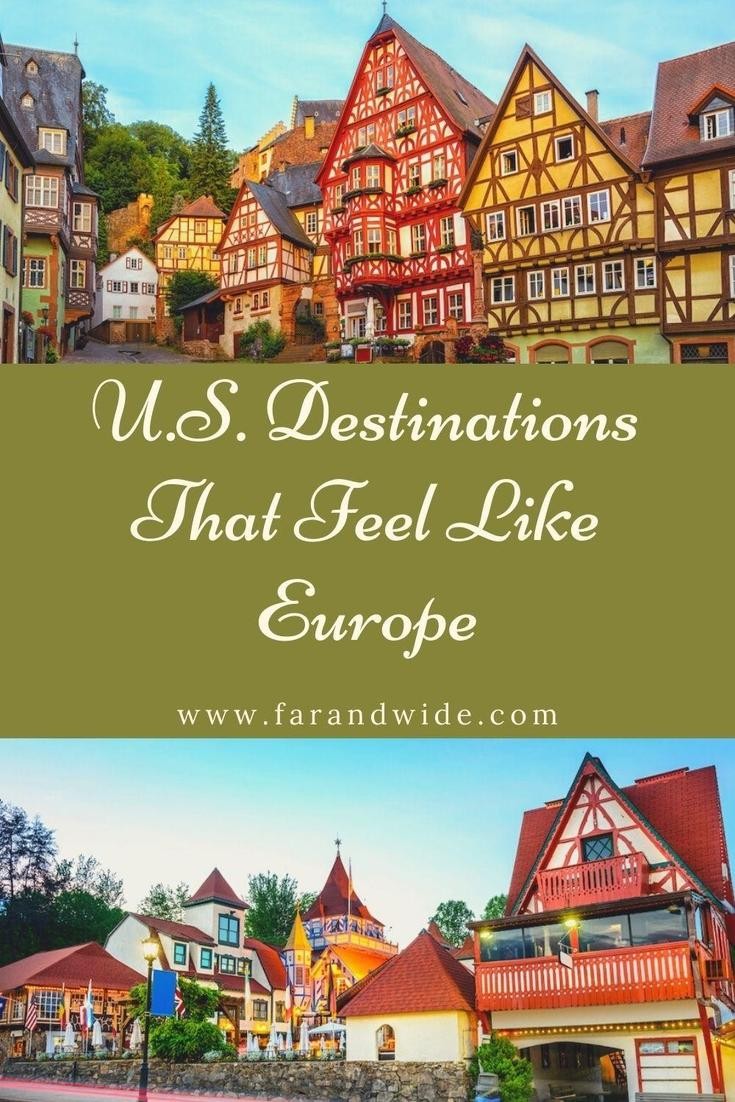 Top US Destinations That Feel Like Europe According To Lonely Planet