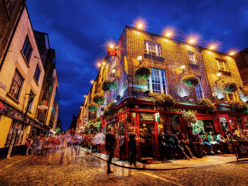 Dublin is as much a party city as a sight-seeing venue.